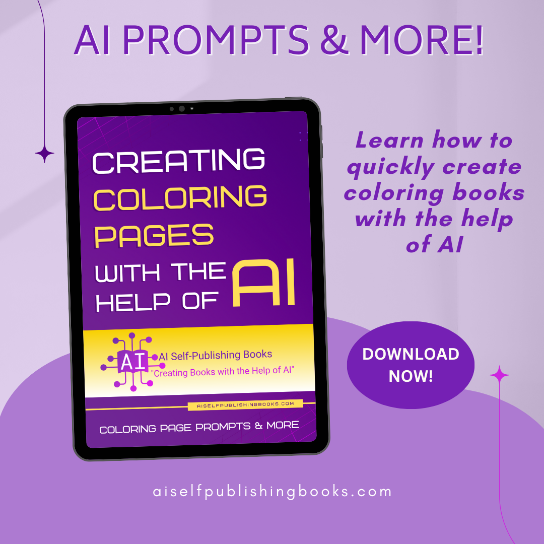 Creating Colorinng Books with the Help of AI
