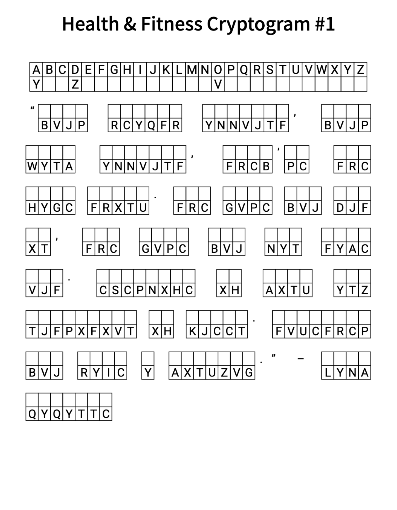 Our Pro members Can Download PDFs With Crytogram Puzzles Like These Our Pro members Can Download PDFs With Crytogram Puzzles Like These